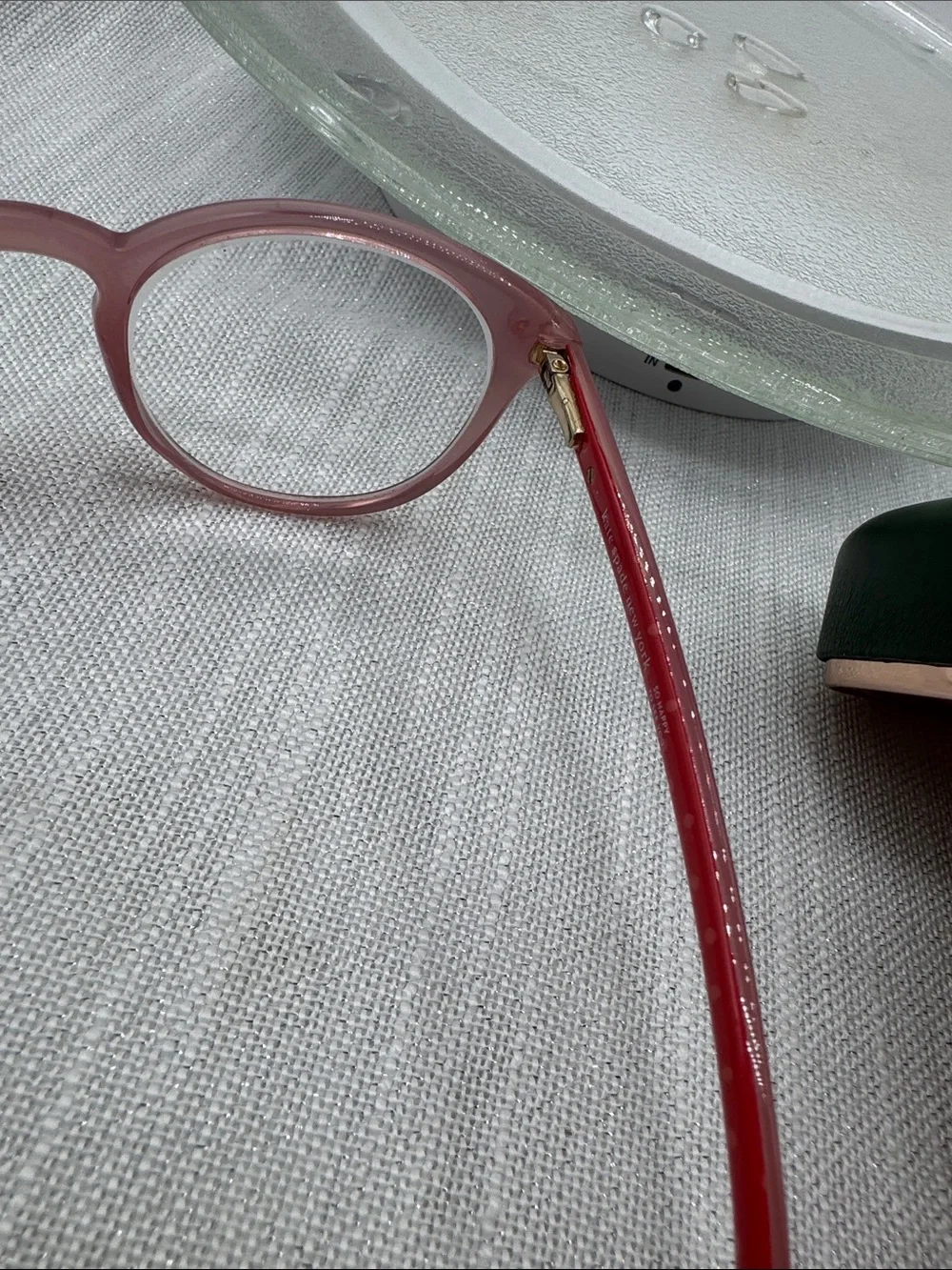 Kate Spade reading glasses and case Kinslee 35J +200 like new - Picture 11 of 16